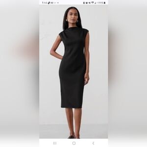 Banana Republic Soft Touch Scuba Sheath Dress Xl